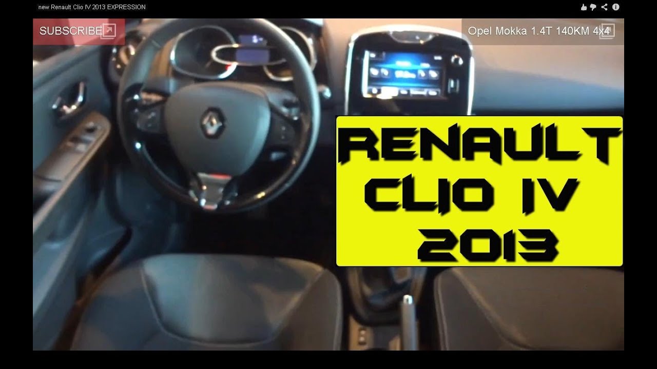 Renault Clio 2013 IV EXPRESSION