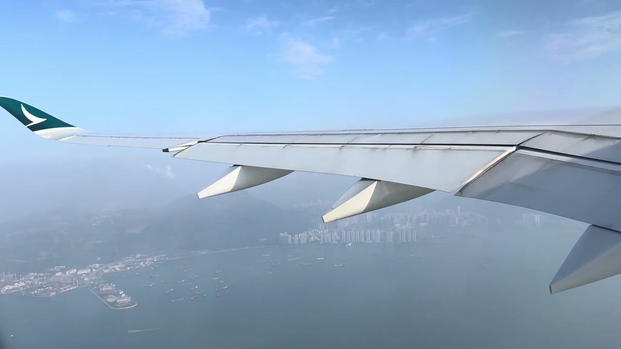 國泰航空 Cathay Pacific CX596 香港國際機場離場 2025.12 4K HDR