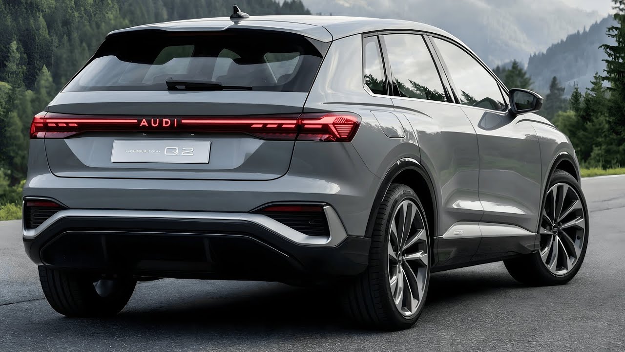 Первый взгляд на Audi Q2 2026 года… Возможно, это ЛУЧШИЙ компактный электрический внедорожник на ...