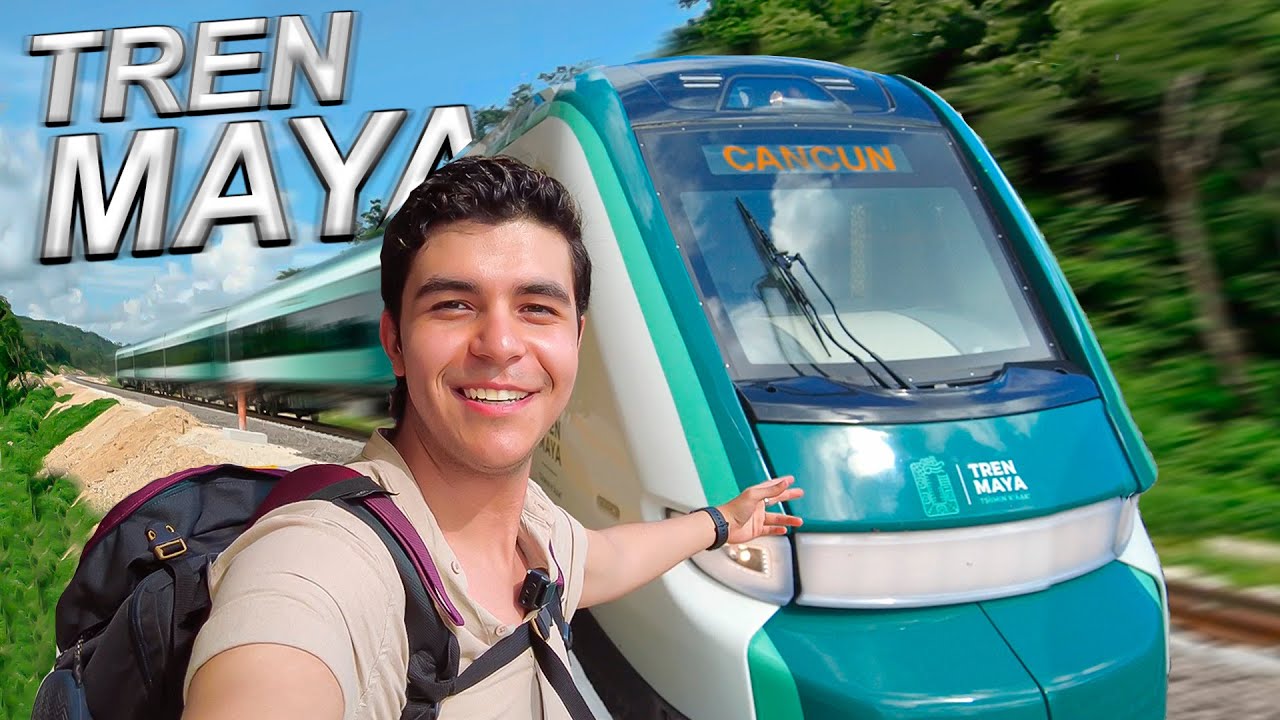 Это новый ПОЕЗД MAYA!🚊 В Мексике | оно того действительно стоит?