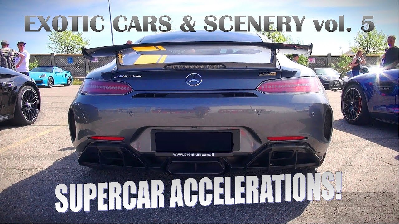 SUPERCAR OVERDOSE IN HELSINKI!! - Exotic Cars and Scenery vol 5 | Accelerations Loud Sounds |