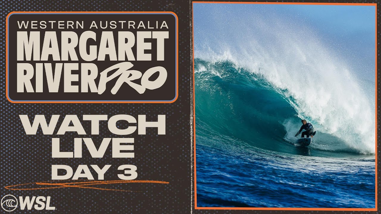 🔴 LIVE - Western Australia Margaret River Pro 2025 - Day 3 Men's Round of 16 @ The Box & Main Break