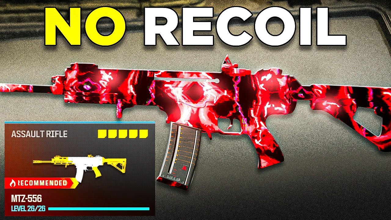 the *NEW* NO RECOIL MTZ 556 CLASS is INSANE in MW3! (Best MTZ 556 Class Setup) - Modern Warfare 3