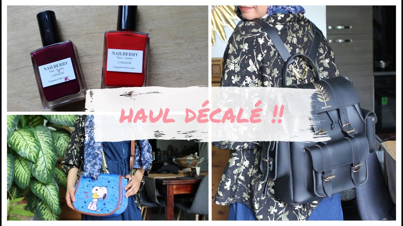 Haul décalé : vernis clean et halal, goodies snoopy et tapis de yoga ! | Sunny April