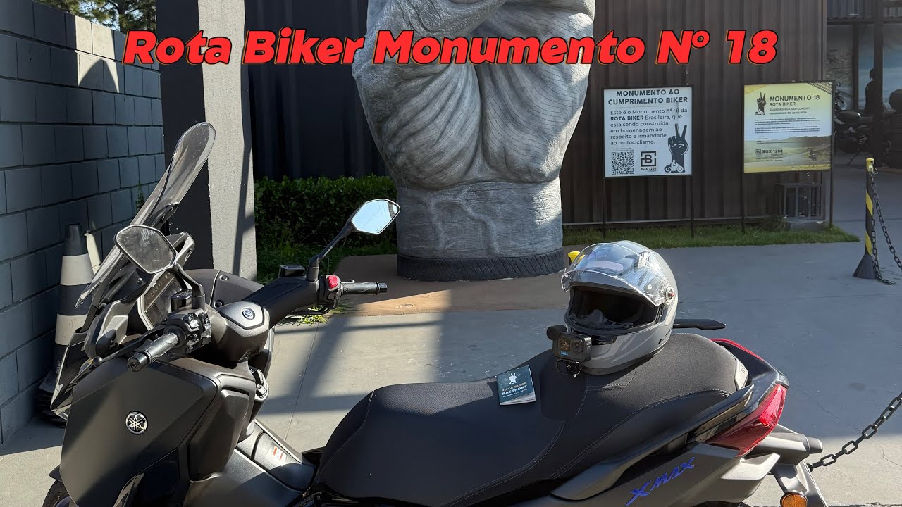 ROTA BIKER MONUMENTO Nº 18 JUNDIAI - XMAX 300