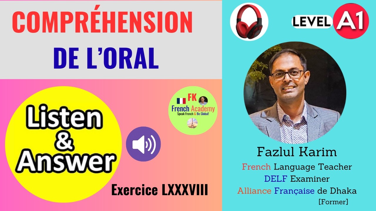 Listening Exercise LXXXVIII : Listen to the dialogue & answer the questions.