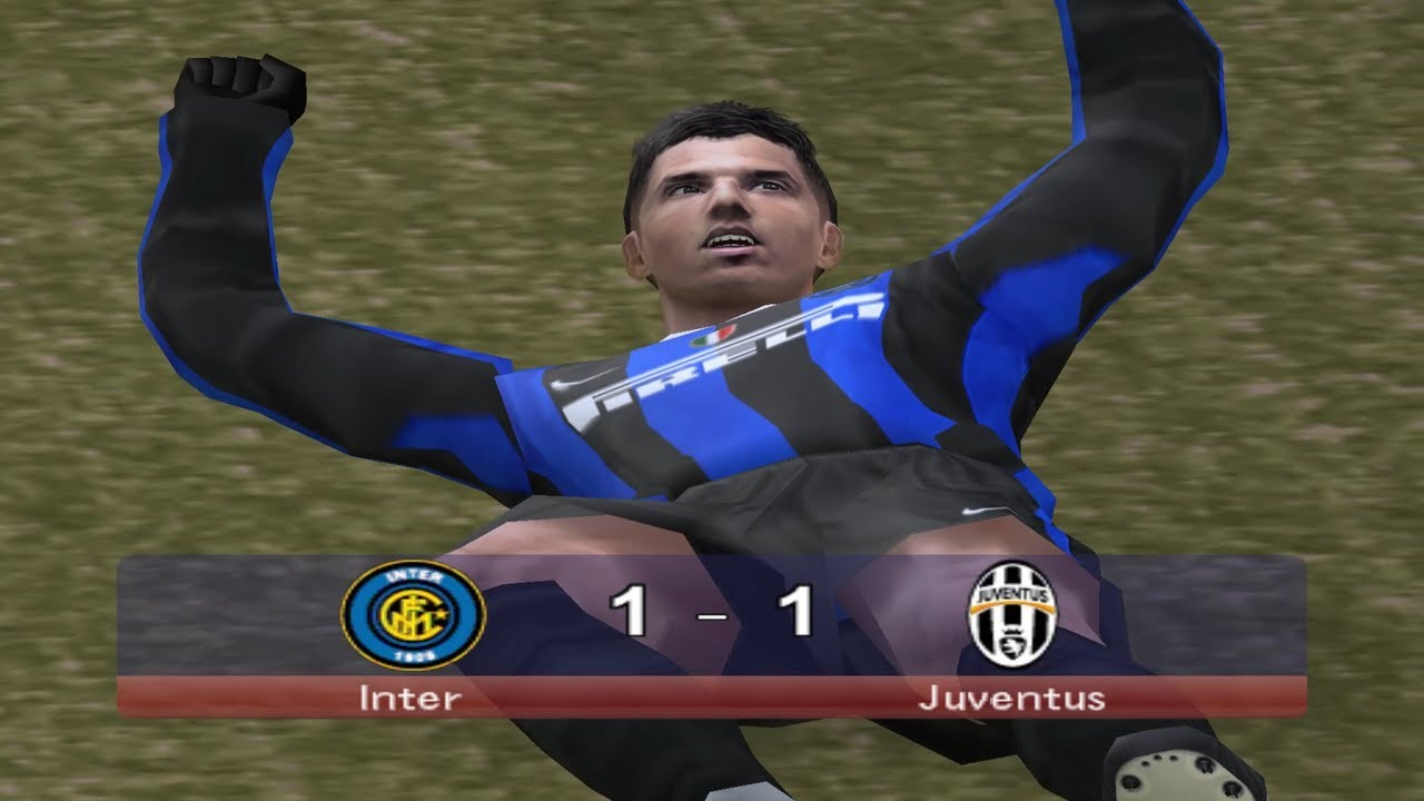 INTER vs. JUVENTUS - Inter is always hard to beat (PES 6, Full HD, 60 FPS)