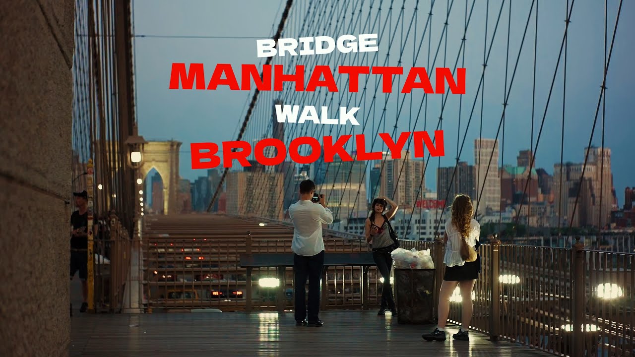 Brooklyn Manhattan Bridge Cinematography - Editing - Color Grading l Canon EOS M Magic Lantern