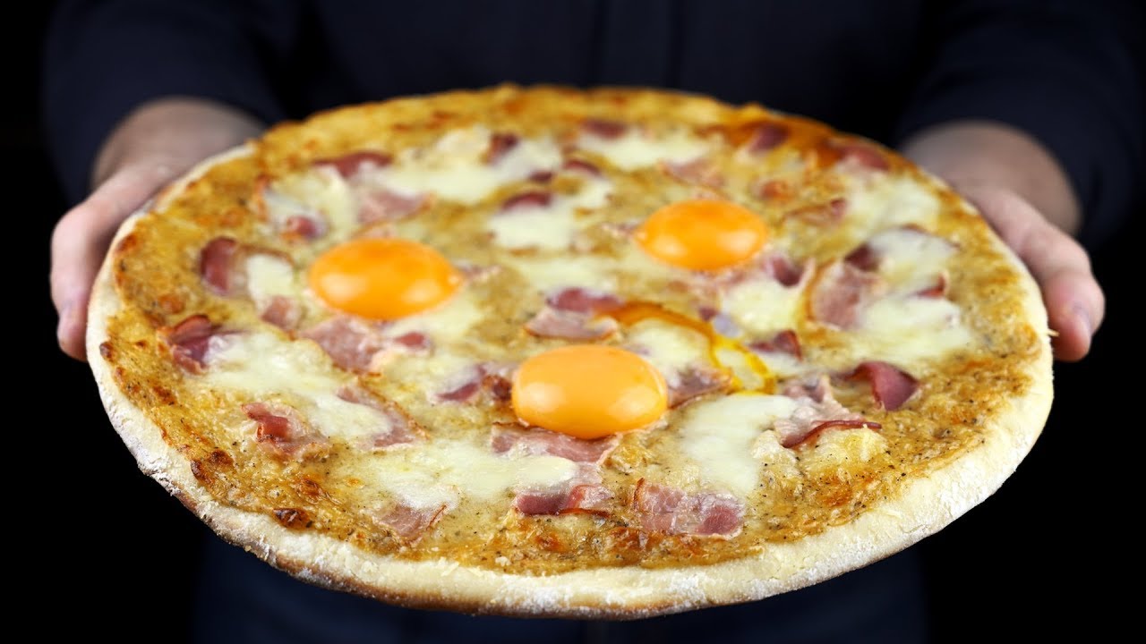 Пицца Карбонара, вкуснее чем в пиццерии 2019