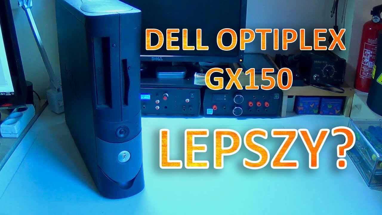 Dlaczego wybrałem słabszy komputer? Dell Optiplex GX150. ZA FREE Z OLX. Saper ElektroZłomiarz
