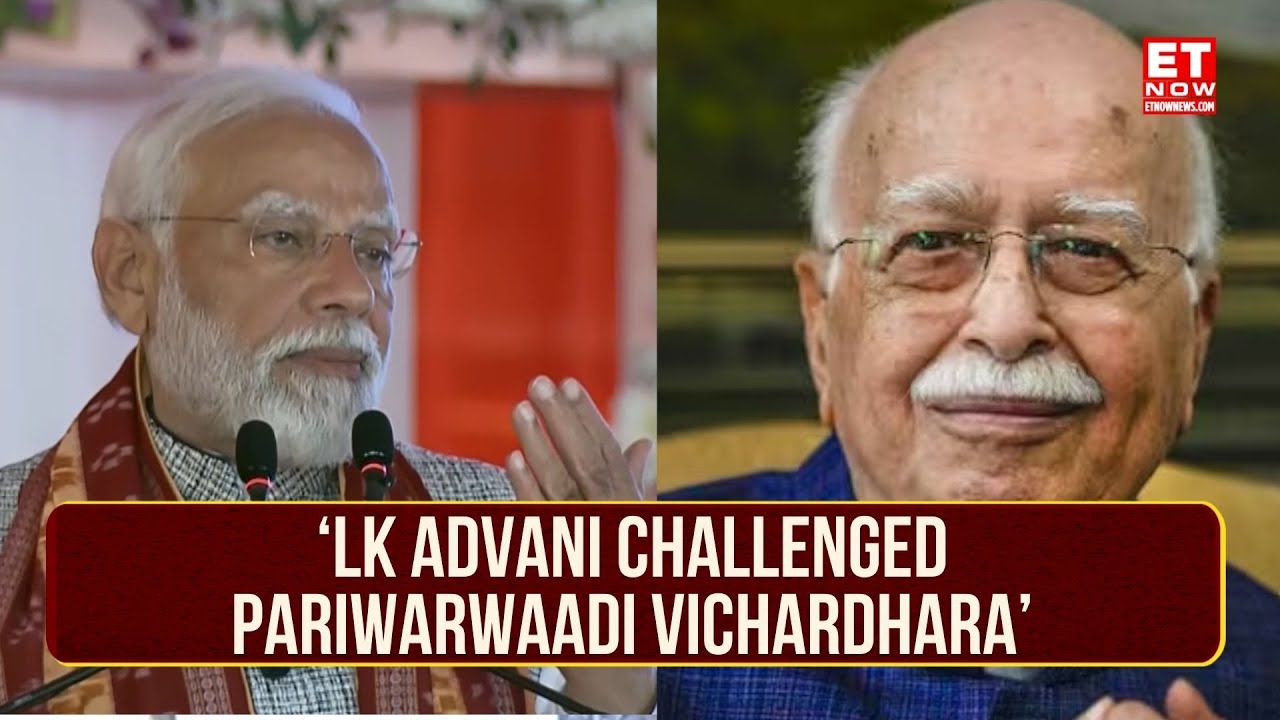 Bharat Ratna to LK Advani is an honour to ideology of ‘Nation First’: PM Modi | ET Now