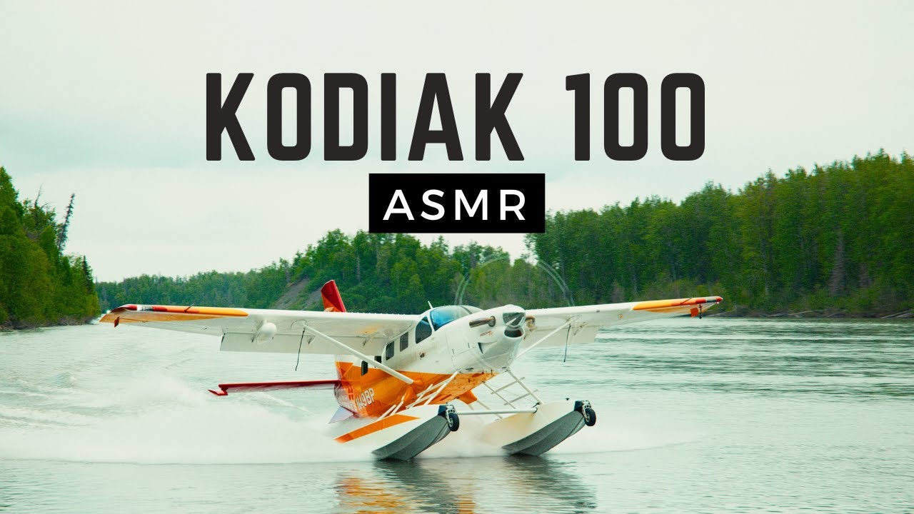 Kodiak 100 Seaplane ASMR!! | Water & Runway Landings