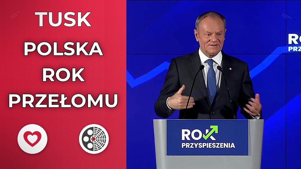 Wystąpienie Premiera Donalda Tuska - Rok Przełomu