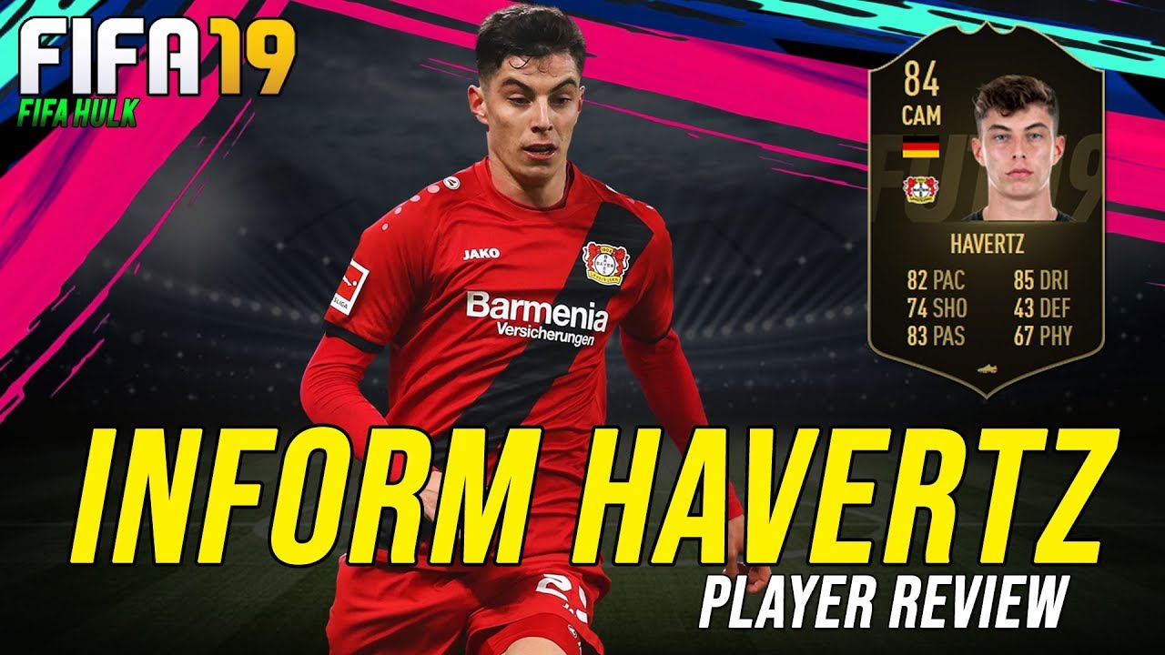FIFA 19 IF 84 HAVERTZ REVIEW | INFORM 84 KAI HAVERTZ REVIEW w/ DETAILED PERFORMANCE STATS