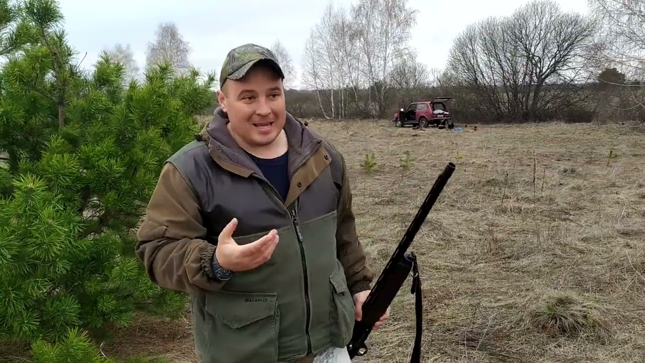 ТОЗ-87-03 отстрел чека, получека и цилиндра с 5ки СКМ 32г на 35м
