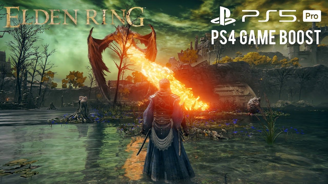 Elden Ring PS5 Pro Gameplay [PS4 Game Boost] 60FPS Framerate
