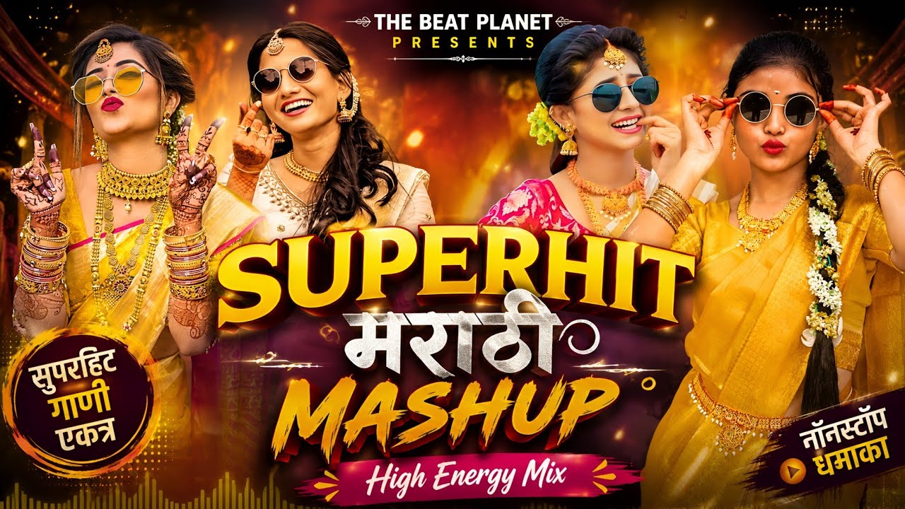 Superhit Marathi Mashup | Nonstop DJ Remix Songs | Party Hits 2026 | The Beat Planet