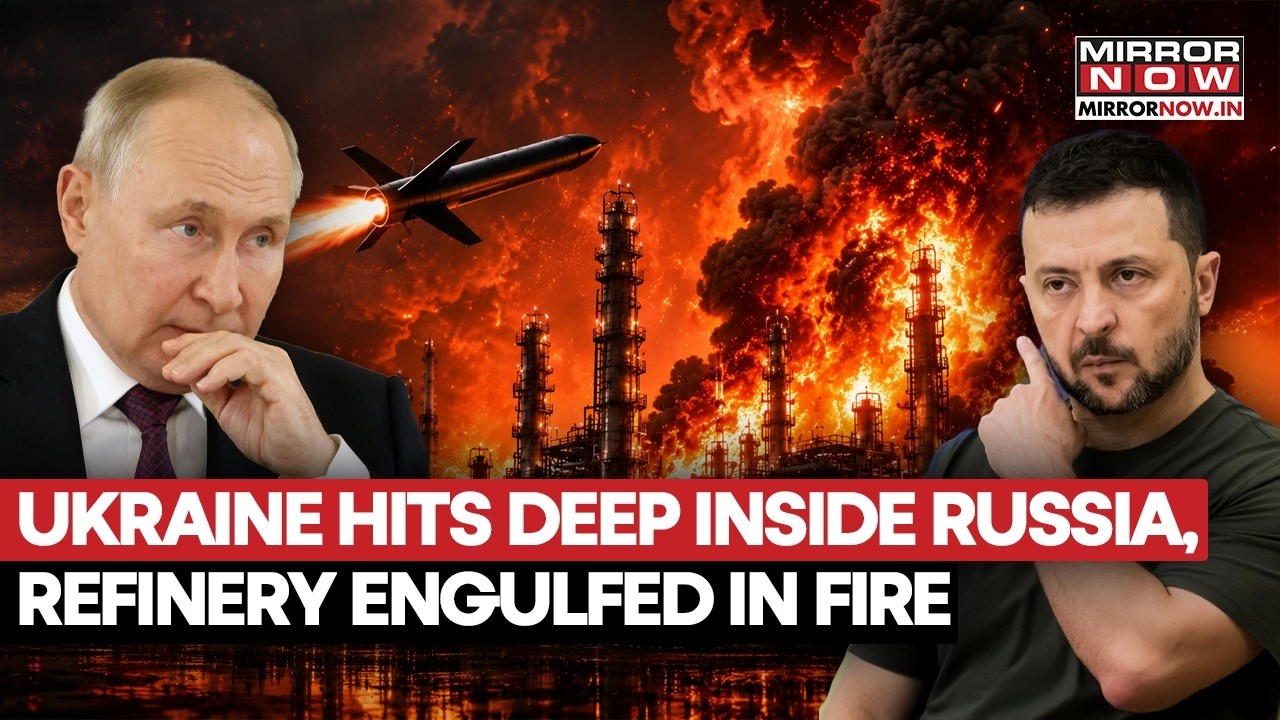 Ukraine Strikes Major Russian Oil Refinery Again As Massive Explosions Rock Nizhny Novgorod