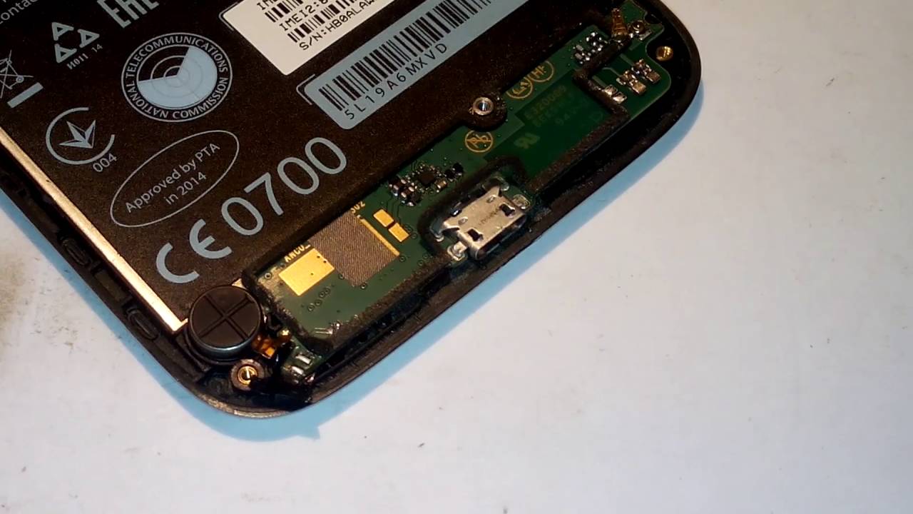 Lenovo A859 замена USB разъема, плюс дополнительная подлянка от предыдущего ремонтника