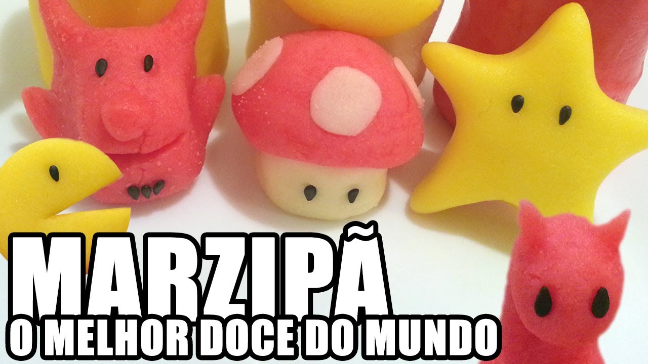 Marzip&atilde;: o MELHOR doce do MUNDO!