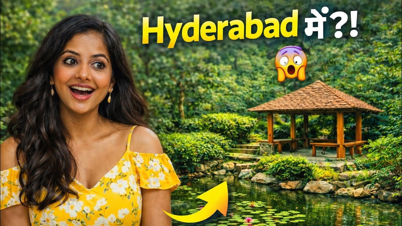 This Hidden Paradise Exists in Hyderabad 😍 | Ficus Garden Jubilee Hills