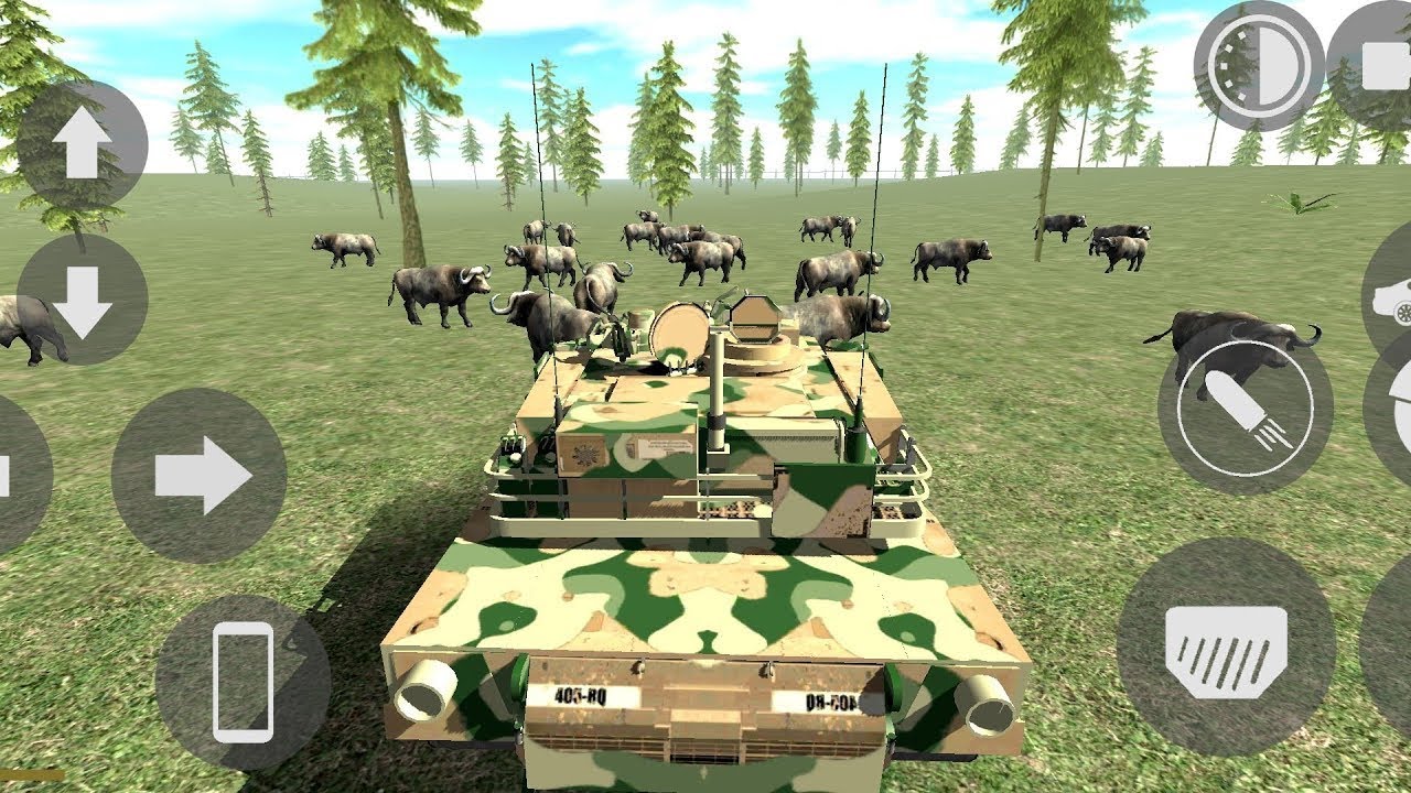 army tank se buffalo 🦬ko maar Diya army tank ka chief code Indian bikes Driving Indian BikeDriving3D