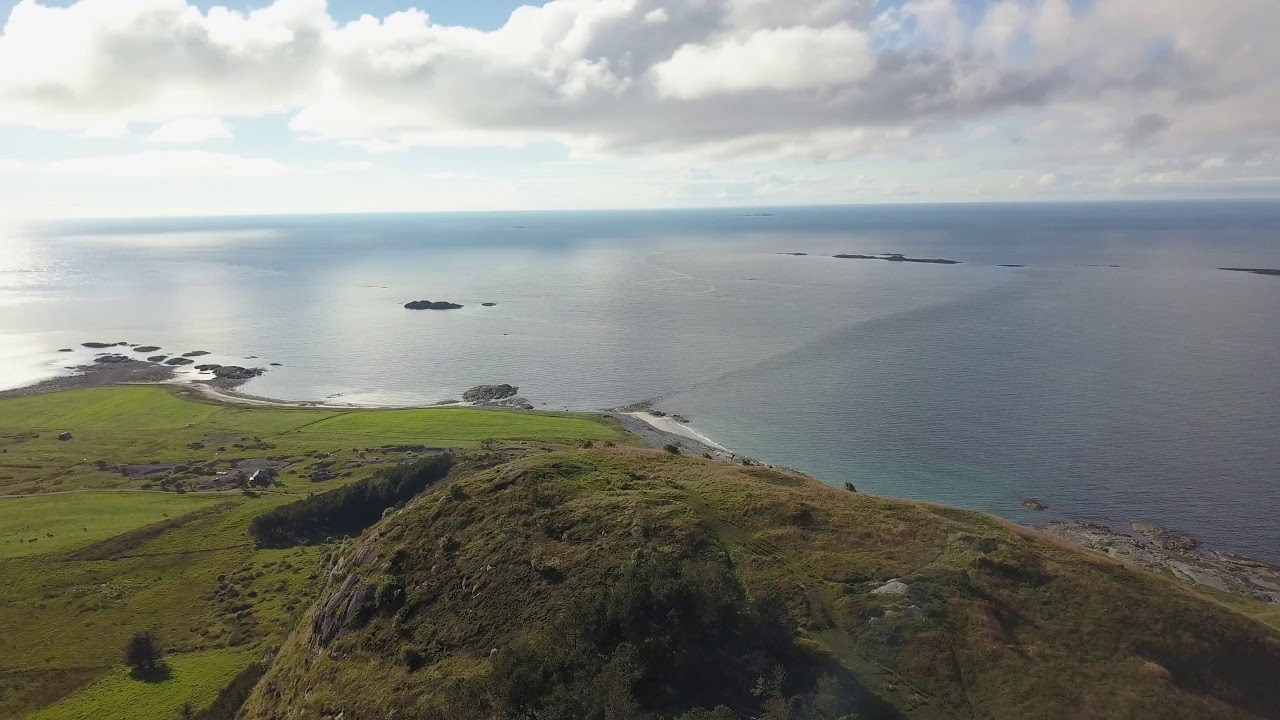 Vigra and Valder&oslash;y From the Air, Giske Kommune, Sunnm&oslash;re, Norway