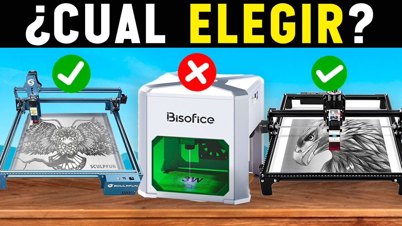 😮 Los 5 Mejores Cortadores Laser 2025 | Calidad Precio Amazon | Grabadoras y Cortadoras Laser