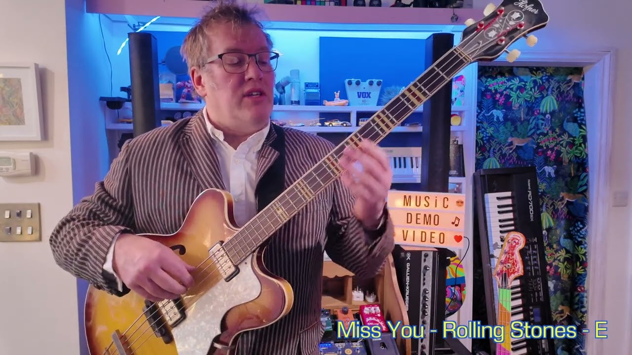 Essential Bassline Lessons  - Miss You - Rolling Stones - Music Demo Video