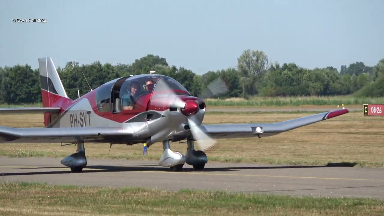 Robin DR400-135Cdi Ecoflyer PH-SVT Teuge Airport 11 Aug 2022