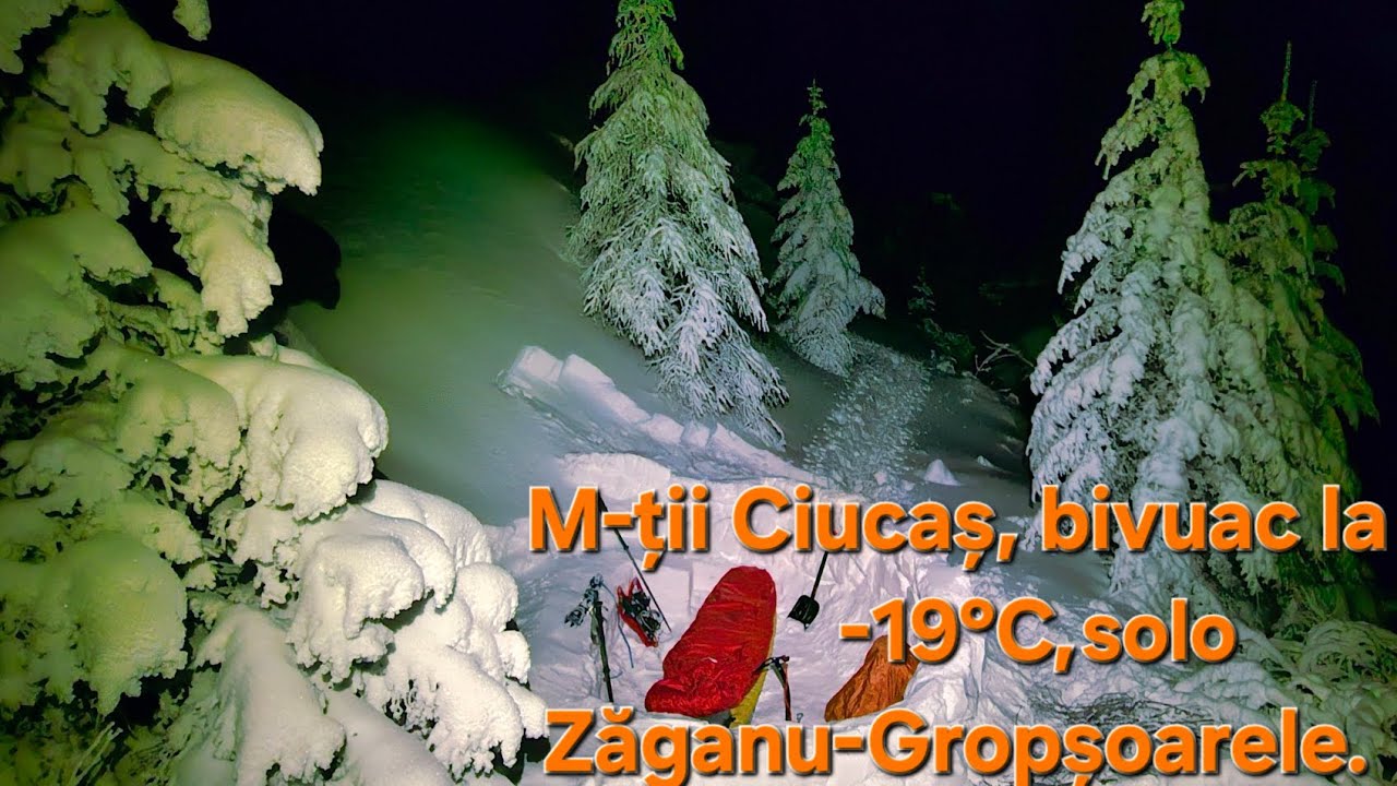 Bivuac în M-ții Ciucaș, o noapte cu multe stele!