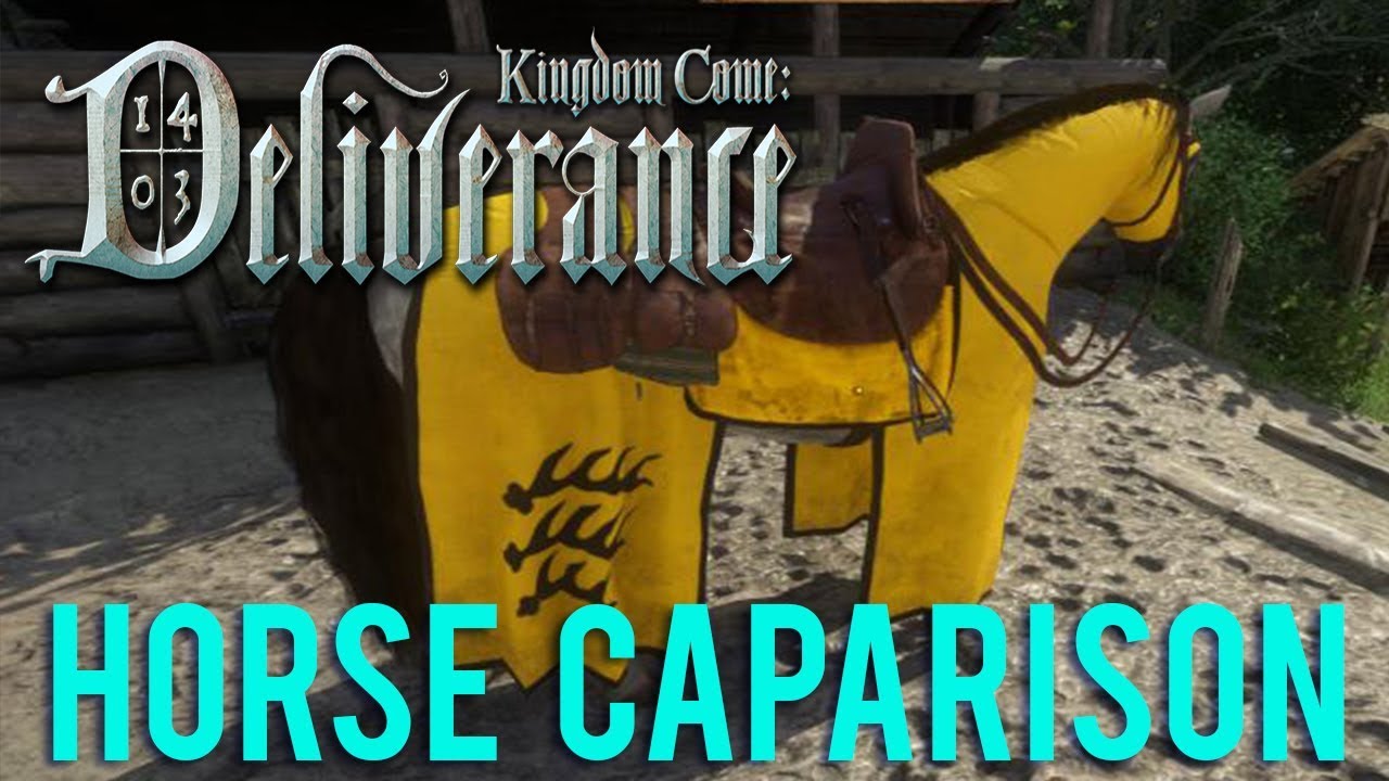 Kingdom Come Deliverance -Horse caparison