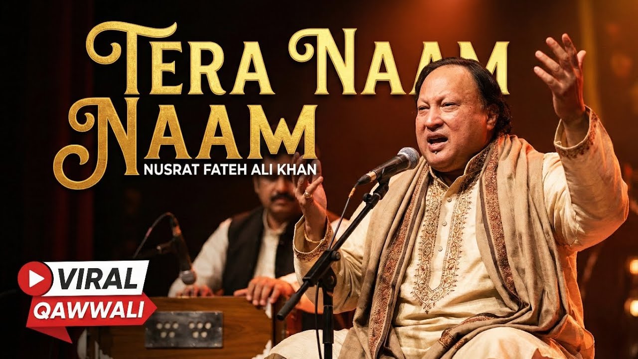 Sajda Sirf Tere Naam Ka || Nusrat Fateh Ali Khan | Heart Touching Sufi Prayer | Qawwali 786