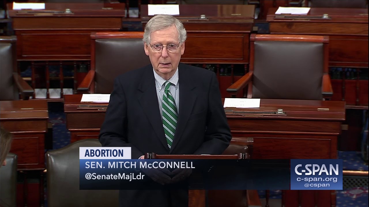 Word for Word: Sen. McConnell on Born-Alive Abortion Survivors Protection Act (C-SPAN)