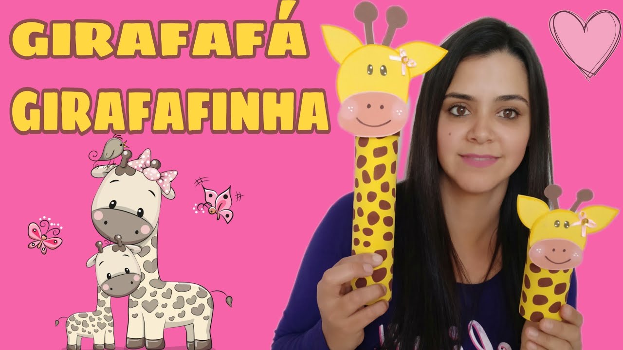 HIST&Oacute;RIA: GIRAFAF&Aacute; GIRAFAFINHA ( curto e comprido)