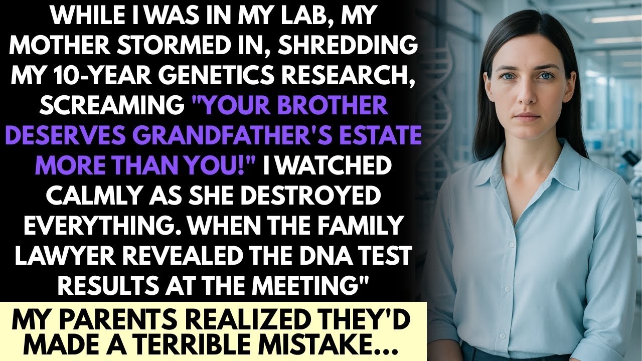 My Parents Demanded I Sign Over My Grandfather's Estate To My Brother  I Refused—Mom Destroyed My