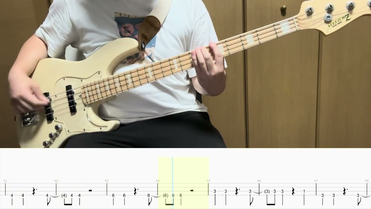 【Bass Cover】夏の日、残像 / ASIAN KUNG-FU GENERATION