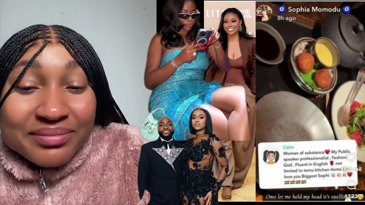 E Don S£t Oh.. #sophiamomodu  f!re back Out #davido & #chioma #30bg  #chivido2025 #davidochioma 