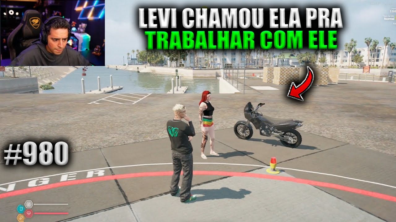 LEVI CHAMOU ELA PRA TRABALHAR COM ELE! EP 980