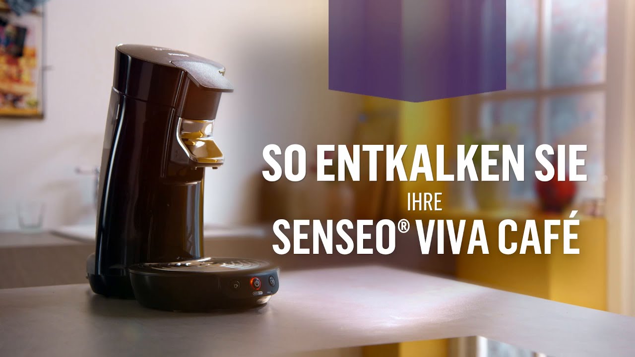 Wie Sie Ihre SENSEO® Viva Cafe entkalken | Philips