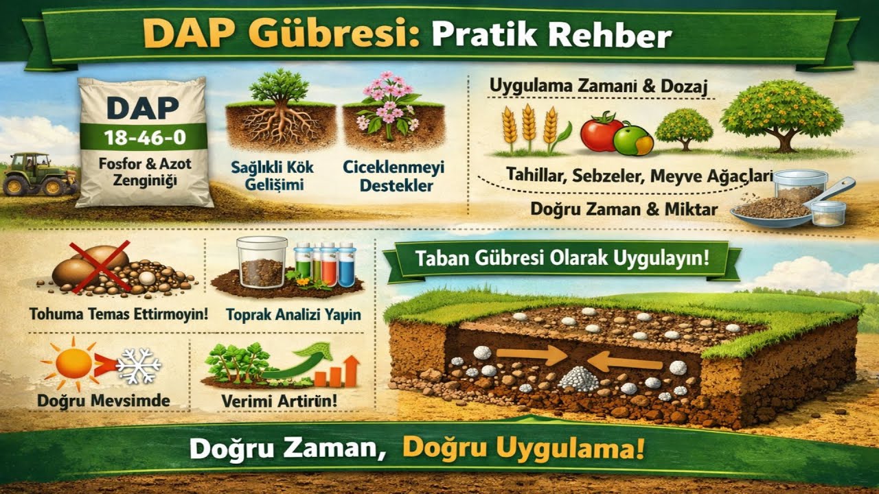 DAP Gübresi: Pratik rehber