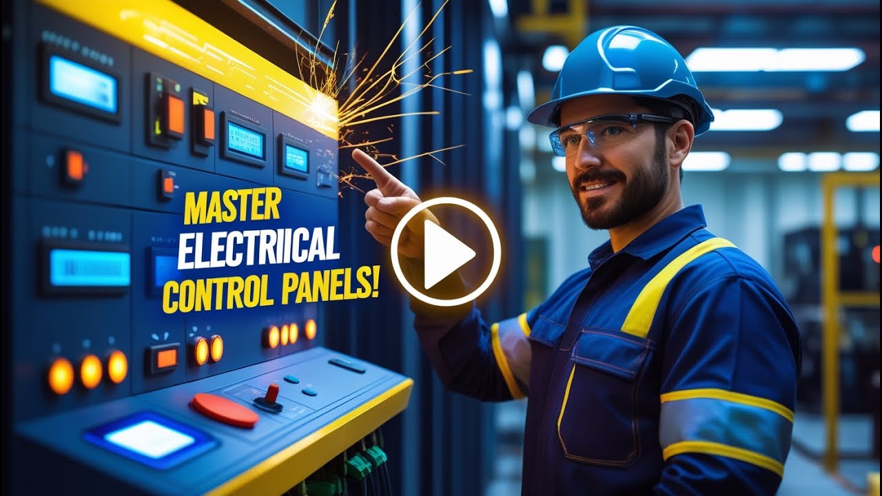 Master Electrical Control Panels - 01 | From Beginner to Pro in Industrial Automation!