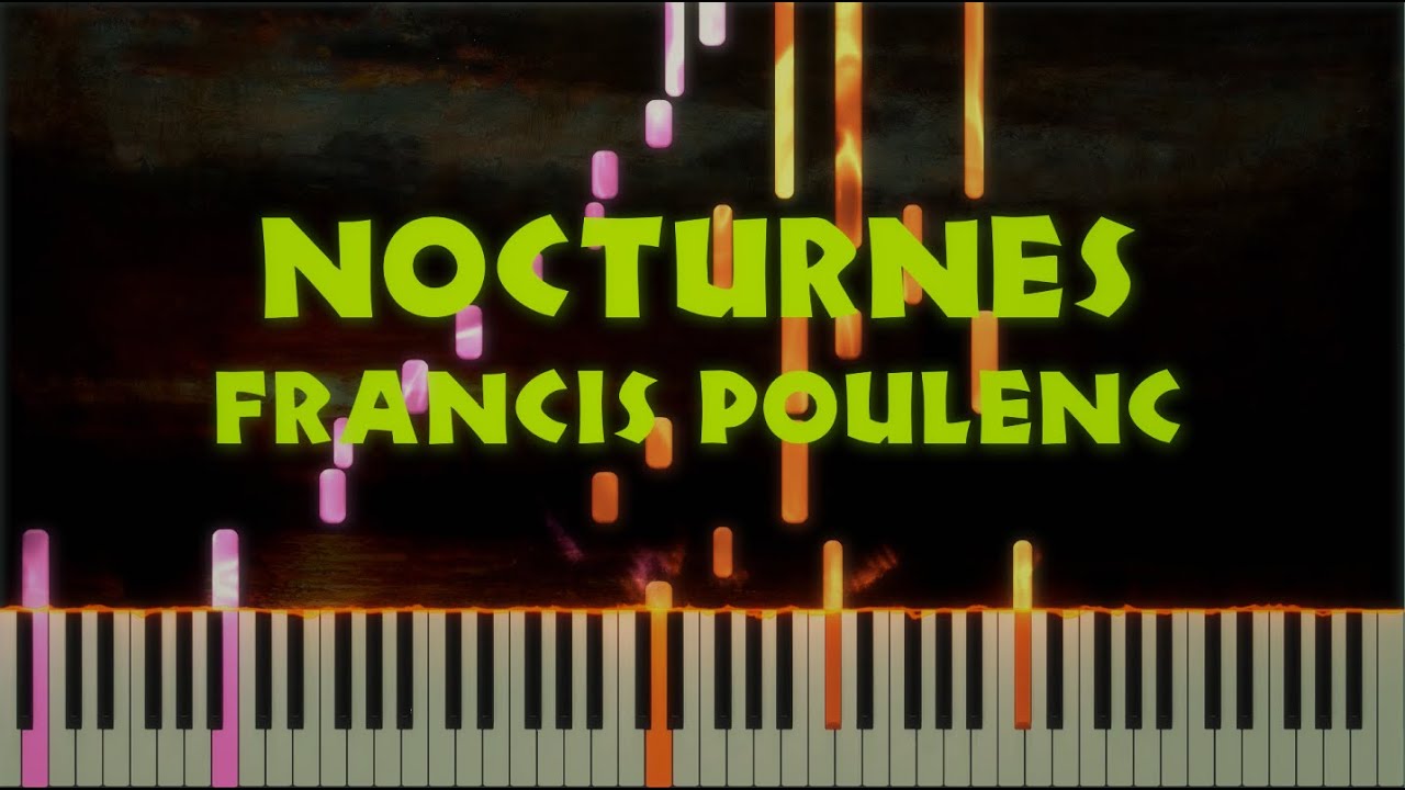 Francis Poulenc &mdash; 8 Nocturnes [MIDI]