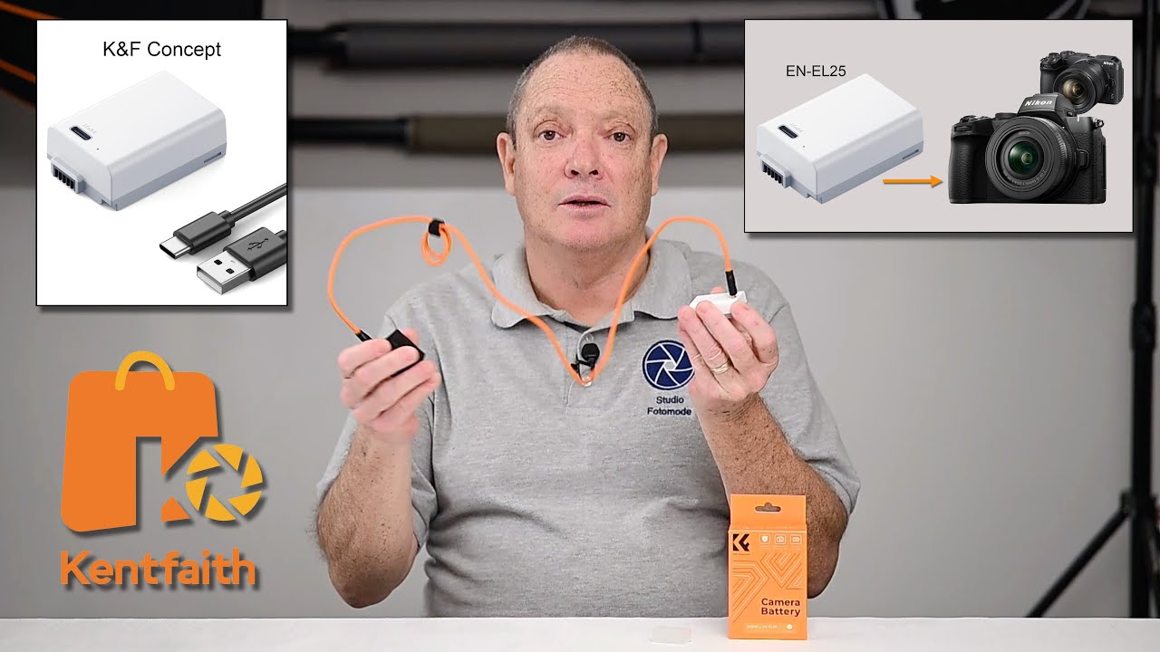 Kentfaith K&F Concept EN EL25 batterie pour Nikon