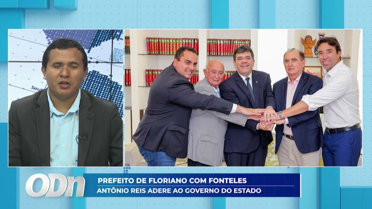 Prefeito de Floriano com Fonteles: Antônio Reis adere ao governo do estado 19 03 2026
