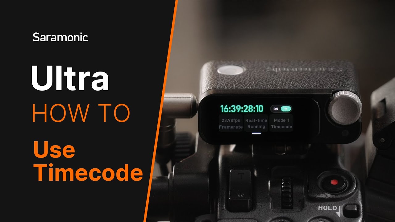 Saramonic Ultra | How to Use Timecode to Sync Devices?