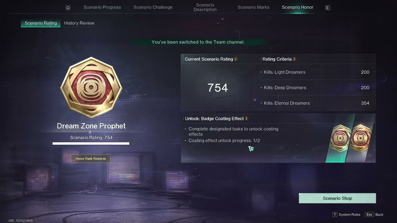 learn the honor badge system || once human || endless dream