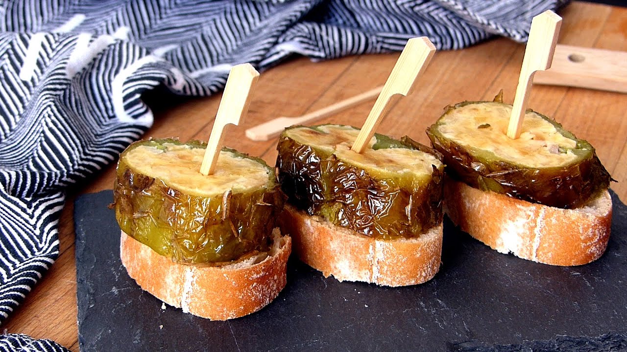 Pimiento rellenos de tortilla | Receta de tortilla ✅