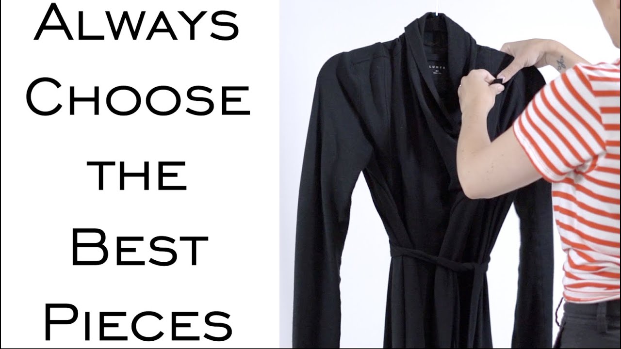 CAPSULE WARDROBES: How to ALWAYS choose the BEST PIECES  / Minimalist Style / Emily Wheatley