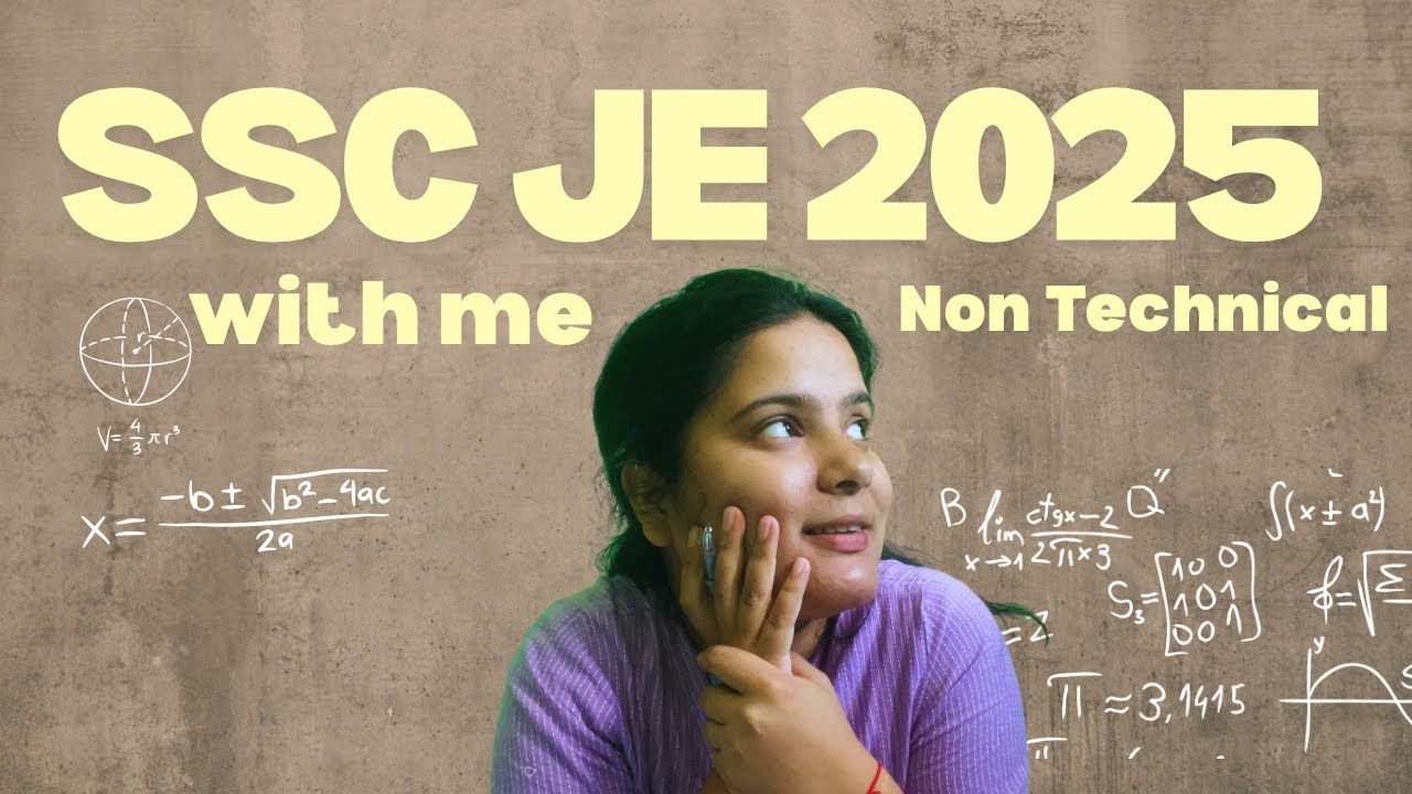Can’t Manage Notes🥹🖊 How I Make Non-Tech Notes 📒 | SSC JE 2025 ✨ Study With Me 📚